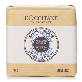 【月間優良ショップ受賞】 L'Occitane Shea Butter Extra Gentle Soap - Milk ロクシタン シアバター　エクストラジェントルソープ - ミルク 100g/3.5oz 送料無料 【楽天海外直送】