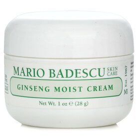 【月間優良ショップ受賞】 Mario Badescu Ginseng Moist Cream - For Combination/ Dry/ Sensitive Skin Types マリオ バデスク ジンセン モイストクリーム 29ml/1 送料無料 海外通販