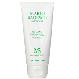 【月間優良ショップ受賞】 Mario Badescu Rolling Cream Peel With AHA - For All Skin Types マリオ バデスク ローリングクリームピール ウィズ AHA 73ml/2.5oz 送料無料 海外通販