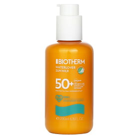 【月間優良ショップ受賞】 Biotherm Waterlover Melting Sun Milk SPF 50 - For Face &amp; Body ビオテルム ウォーターラバー メルティング サン ミルク SPF 50 - フェイス &amp; ボディ用 200ml/6.76oz 送料無料 海外通販