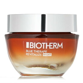 【月間優良ショップ受賞】 Biotherm Blue Therapy Amber Algae Revitalize Intensely Revitalizing Night Cream ビオテルム ブルー セラピー アンバー アルジー リバイタライズ インテンスリー リバイ 送料無料 海外通販
