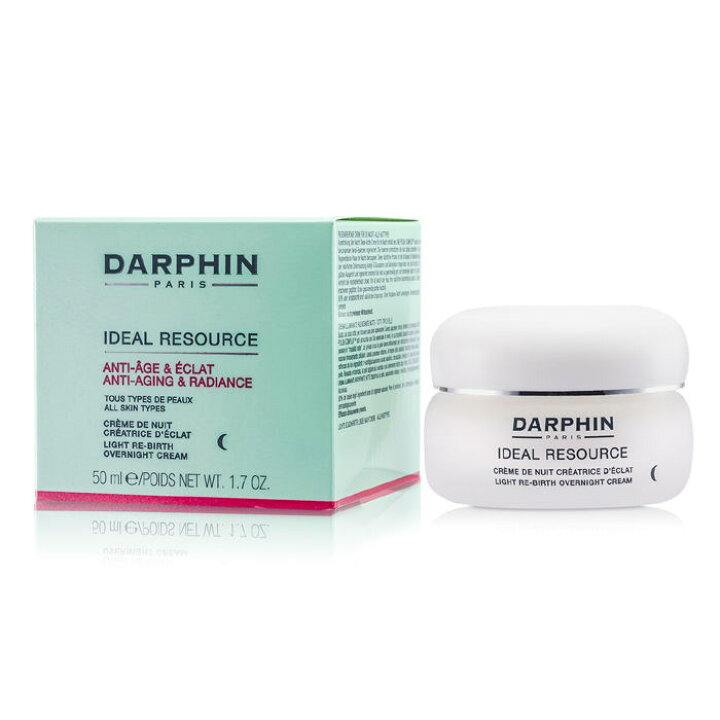 有名なブランド Darphin Ideal Resource Light Re-Birth Overnight Cream ダルファン  アイデアルリソース ライト リバースオーバーナイトクリーム 50ml 1.7oz 送料無料 海外通販 www.todoceremonia.es