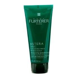 【月間優良ショップ受賞】 Rene Furterer Astera Soothing Freshness Shampoo (For Irritated Scalp) ルネ フルトレール アステラ スージングシャンプー (あれた頭皮用) 200ml/6.76oz 送料無料 海外通販