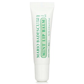 【月間優良ショップ受賞】 Mario Badescu Lip Balm - Mint (Tube) マリオ バデスク リップバーム - ミント (チューブ) 10g/0.35oz 送料無料 海外通販
