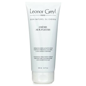 【月間優良ショップ受賞】 Leonor Greyl Creme Aux Fleurs Cleansing Treatment Cream Shampoo (For Very Dry Hair & Sensitive Scalp) レオノール・グレイール Creme Aux 送料無料 海外通販