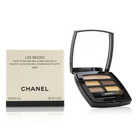【月間優良ショップ受賞】 Chanel Les Beiges Healthy Glow Natural Eyeshadow Palette - # Deep シャネル レ ベイジュ ヘルシー グロー ナチュラル アイシャドウ パレット - # Deep 4.5g/0.16o 送料無料 海外通販