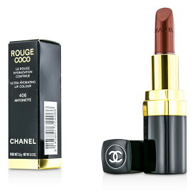 【月間優良ショップ受賞】 Chanel Rouge Coco Ultra Hydrating Lip Colour - # 406 Antoinette シャネル ルージュ ココ - # 406 アントワネット 3.5g/0.12oz 送料無料 海外通販