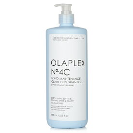 【月間優良ショップ受賞】 Olaplex No. 4C Bond Maintenance Clarifying Shampoo オラプレックス No. 4C Bond Maintenance Clarifying Shampoo 1000ml/33.8oz 送料無料 海外通販