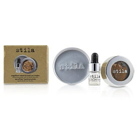【月間優良ショップ受賞】 Stila Magnificent Metals Foil Finish Eye Shadow With Mini Stay All Day Liquid Eye Primer - Comex Copper スティラ マグニフィセント メタル ホイ 送料無料 海外通販