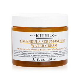 【月間優良ショップ受賞】 Kiehl's Calendula Serum-Infused Water Cream キールズ キールズ ウォータークリーム CL 100ml/3.4oz 送料無料 海外通販