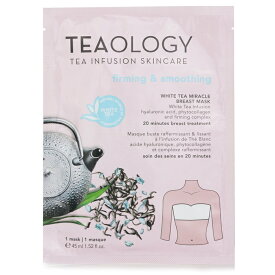 【月間優良ショップ受賞】 Teaology White Tea Miracle Breast Firming & Smoothing Mask Teaology White Tea Miracle Breast Firming & Smoothing Mask 45ml/1 送料無料 海外通販