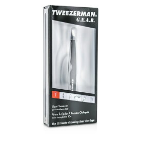 【月間優良ショップ受賞】 Tweezerman G.E.A.R. Slant Tweezer ツィーザーマン スラントツイーザー 1pc 送料無料 海外通販