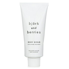 【月間優良ショップ受賞】 Bjork & Berries Body Scrub Creamy Exfoliating Treatment ビヨルク & ベリーズ Body Scrub Creamy Exfoliating Treatment 200ml/6.76oz 送料無料 海外通販