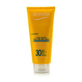 【月間優良ショップ受賞】 Biotherm Fluide Solaire Wet Or Dry Skin Melting Sun Fluid SPF 30 For Face & Body - Water Resistant ビオテルム フルイ 送料無料 海外通販