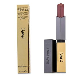 【月間優良ショップ受賞】 Yves Saint Laurent Rouge Pur Couture The Slim Leather Matte Lipstick - # 9 Red Enigma イヴサンローラン ルージュ ピュール クチュール ザ スリム レザー マット 送料無料 海外通販