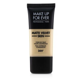 【月間優良ショップ受賞】 Make Up For Ever Matte Velvet Skin Full Coverage Foundation - # Y235 (Ivory Beige) メイクアップフォーエバー マット ベルベット スキン フル カバレッジ ファンデー 送料無料 海外通販