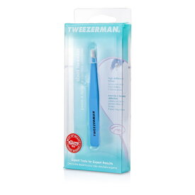 【月間優良ショップ受賞】 Tweezerman Slant Tweezer - Blue Jewel ツィーザーマン スラント ツイーザー - ブルージュエル - 送料無料 海外通販