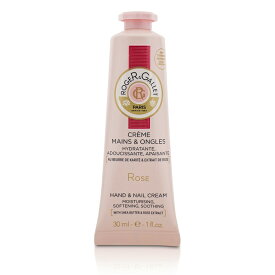 【月間優良ショップ受賞】 Roger & Gallet Rose Hand & Nail Cream ロジェガレ ローズ ハンド&ネイルクリーム 30ml/1oz 送料無料 海外通販