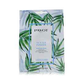 【月間優良ショップ受賞】 Payot Morning Mask (Water Power) - Moisturising & Plumping Sheet Mask パイヨ Morning Mask (Water Power) - Moisturising & Plumpi 送料無料 海外通販