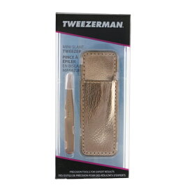 【月間優良ショップ受賞】 Tweezerman Mini Slant Tweezer With Case - Rose Gold ツィーザーマン Mini Slant Tweezer With Case - Rose Gold - 送料無料 海外通販