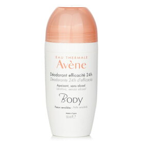 【月間優良ショップ受賞】 Avene Body Deodorant Efficacite 24H Roll-On アベンヌ Body Deodorant Efficacite 24H Roll-On 50ml 送料無料 海外通販