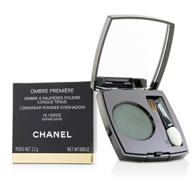 【月間優良ショップ受賞】 Chanel Ombre Premiere Longwear Powder Eyeshadow - # 18 Verde (Satin) シャネル オンブル プルミエール ロングウェア パウダー アイシャドウ - # 18 Verde (Satin 送料無料 海外通販