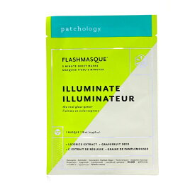 【月間優良ショップ受賞】 Patchology FlashMasque 5 Minute Sheet Mask - Illuminate パッチオロジー フラッシュマスク 5 ミニット シート マスク - Illuminate 4x28ml/ 送料無料 海外通販