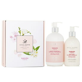 【月間優良ショップ受賞】 Acca Kappa Sakura Tokyo Body Care Gift Set: アッカカッパ Sakura Tokyo Body Care Gift Set: 2pcs 送料無料 海外通販