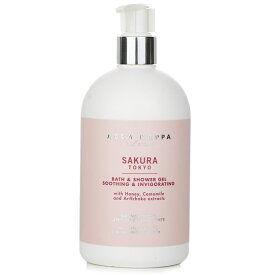 【月間優良ショップ受賞】 Acca Kappa Sakura Tokyo Bath & Shower Gel アッカカッパ Sakura Tokyo Bath & Shower Gel 500ml/17oz 送料無料 海外通販