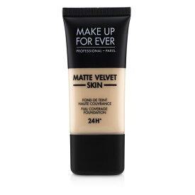【月間優良ショップ受賞】 Make Up For Ever Matte Velvet Skin Full Coverage Foundation - # R210 (Pink Alabaster) メイクアップフォーエバー マット ベルベット スキン フル カバレッジ ファ 送料無料 海外通販