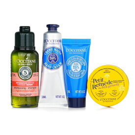 【月間優良ショップ受賞】 L'Occitane Concentre De Provence Body Set: ロクシタン Concentre De Provence Body Set: 4pcs+ 1bag 送料無料 海外通販