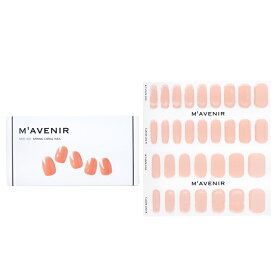 【月間優良ショップ受賞】 Mavenir Nail Sticker (Orange) - # Spring Coral Nail Mavenir Nail Sticker (Orange) - # Spring Coral Nail 32pcs 送料無料 海外通販