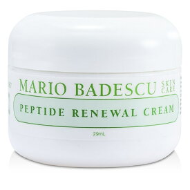 【月間優良ショップ受賞】 Mario Badescu Peptide Renewal Cream - For Combination/ Dry/ Sensitive Skin Types マリオ バデスク ペプチド リニューアルクリーム 29 送料無料 海外通販