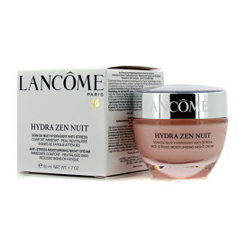 【月間優良ショップ受賞】 Lancome Hydra Zen Anti-Stress Moisturising Night Cream - All Skin Types ランコム イドラゼン アンチストレス モイスチャライジング ナイトクリーム - オールスキンタイプ 50 送料無料 海外通販