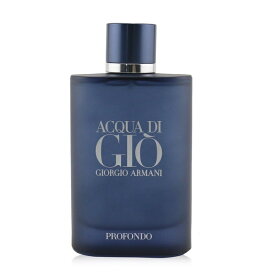 【月間優良ショップ受賞】 Giorgio Armani Acqua Di Gio Profondo Eau De Parfum Spray ジョルジオ アルマーニ アクアディジオ プロフォンド EDPスプレー 125ml/4.2oz 送料無料 海外通販