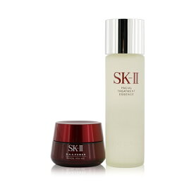 【月間優良ショップ受賞】 SK II Ageless Beauty Essentials Set: R.N.A. Power Moisturizing Cream 80ml + Facial Treatment Essence 230ml SK-II Ageless Bea 送料無料 海外通販