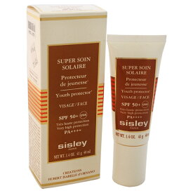 【月間優良ショップ受賞】 Sisley Super Soin Solaire Facial Sun Care SPF 50+ UVA シスレー スーパーソインソレアフェイシャルサンケアSPF50 + UVA 1.4 oz 送料無料 海外通販