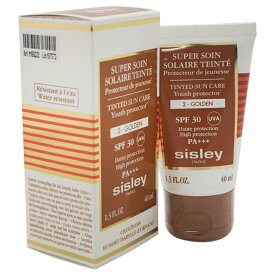 【月間優良ショップ受賞】 Sisley Super Soin Solaire Tinted Sun Care SPF 30 - 2 Golden 1.3 oz 送料無料 海外通販