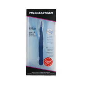 【月間優良ショップ受賞】 Tweezerman Slant Tweezer - Bell Bottom Blue ツィーザーマン スラントピンセット ベルボトム ブルー - 送料無料 海外通販