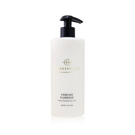 【月間優良ショップ受賞】 Glasshouse Body Lotion - Forever Florence (Wild Peonies & Lily) グラスハウス Body Lotion - Forever Florence (Wild 送料無料 海外通販