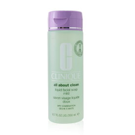 【月間優良ショップ受賞】 Clinique All About Clean Liquid Facial Soap Mild - Dry Combination Skin クリニーク All About Clean Liquid Facial 送料無料 海外通販