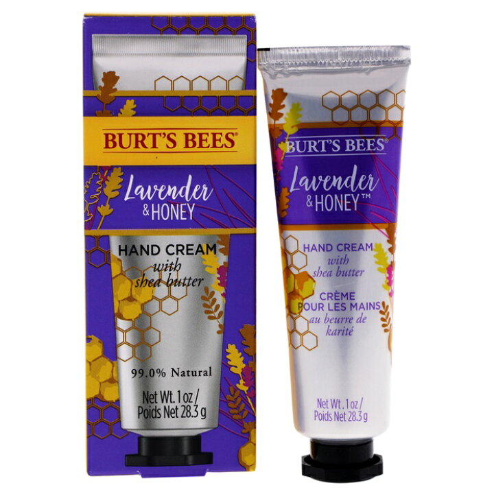 楽天市場 月間優良ショップ受賞 Burt S Bees Lavender And Honey Hand Cream バーツビーズ ラベンダーとハニー ハンドクリーム 1 Oz 送料無料 海外通販 The Beauty Club