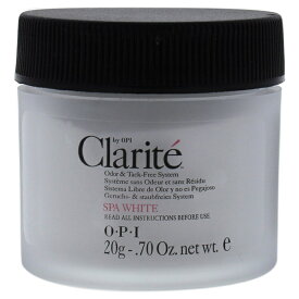 【月間優良ショップ受賞】 O.P.I Clarite Spa White Powder Nail Powder OPI クラライトスパホワイトパウダーネイルパウダー 0.7 oz 送料無料 海外通販