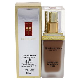 【月間優良ショップ受賞】 Elizabeth Arden Flawless Finish Perfectly Satin 24HR Makeup SPF 15 - 14 Caramel Foundation エリザベスアーデン 完璧な仕上がり 送料無料 海外通販