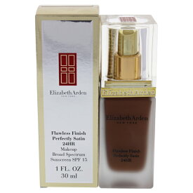 【月間優良ショップ受賞】 Elizabeth Arden Flawless Finish Perfectly Satin 24HR Makeup SPF 15 - 17 Cocoa Foundation エリザベスアーデン 完璧な仕上がり完璧 送料無料 海外通販