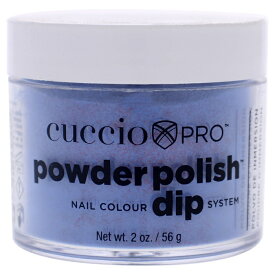 【月間優良ショップ受賞】 Cuccio Colour Pro Powder Polish Nail Colour Dip System - Purple With Red Glitter Nail Powder 1.6 oz 送料無料 海外通販