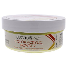 【月間優良ショップ受賞】 Cuccio PRO Colour Acrylic Powder - Banana Yellow Cuccio Pro カラーアクリルパウダー-バナナイエロー 1.6 oz 送料無料 海外通販