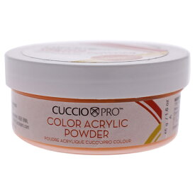 【月間優良ショップ受賞】 Cuccio PRO Colour Acrylic Powder - Sherbert Orange Cuccio Pro カラーアクリルパウダー-シャーバートオレンジ 1.6 oz 送料無料 海外通販