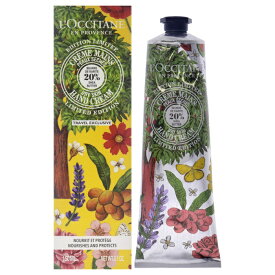 【月間優良ショップ受賞】 L'Occitane Shea Butter Hand Cream - Dry Skin Cream (Limited Edition) 5.1 oz 送料無料 海外通販