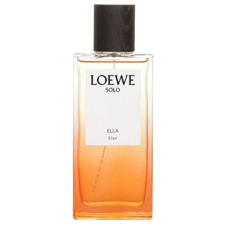 楽天市場】【月間優良ショップ受賞】 Loewe Solo Ella Elixir Eau De 
